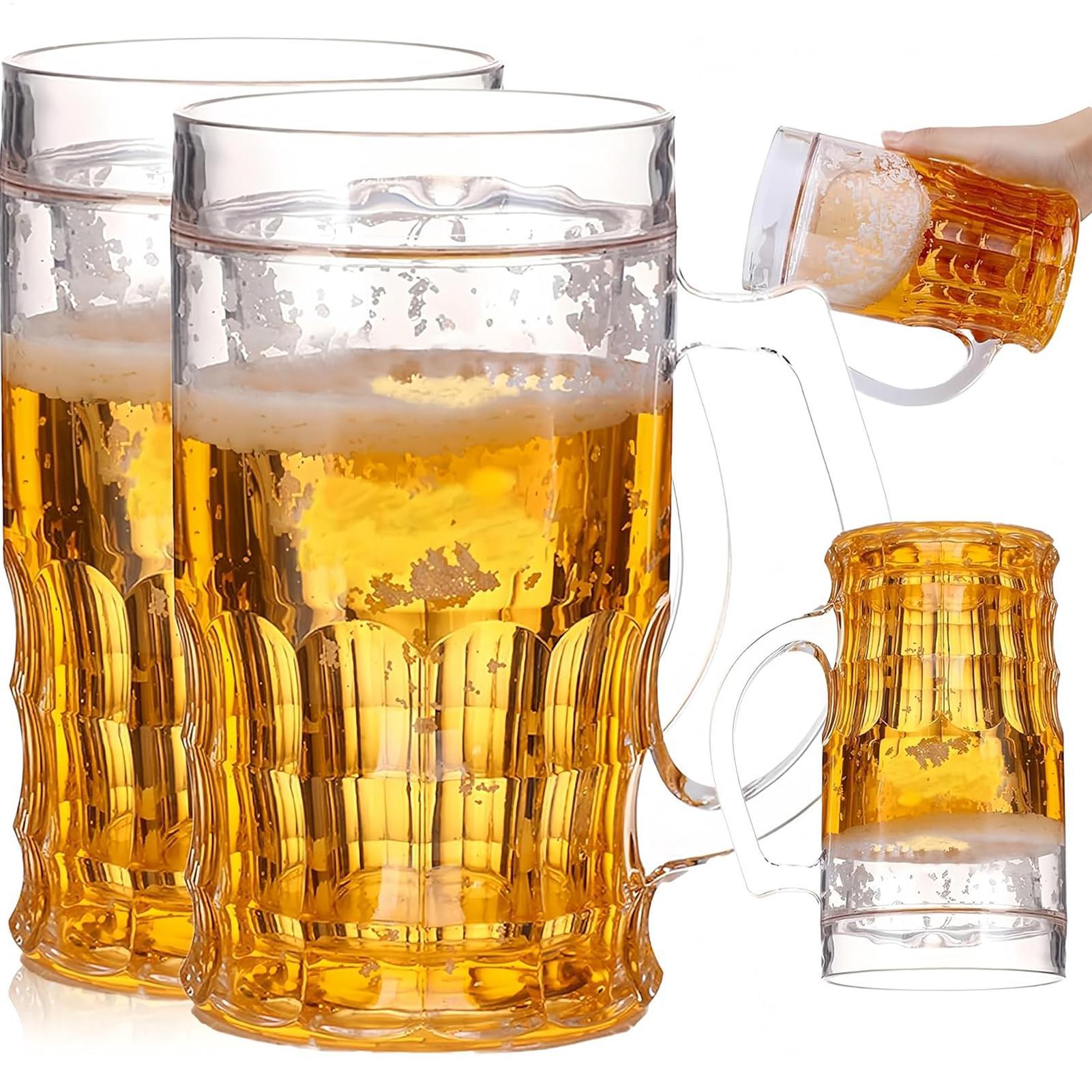 Party Family Games - 450ml Lustiger Fake-Bierkrug Realistischer Bierkrug mit