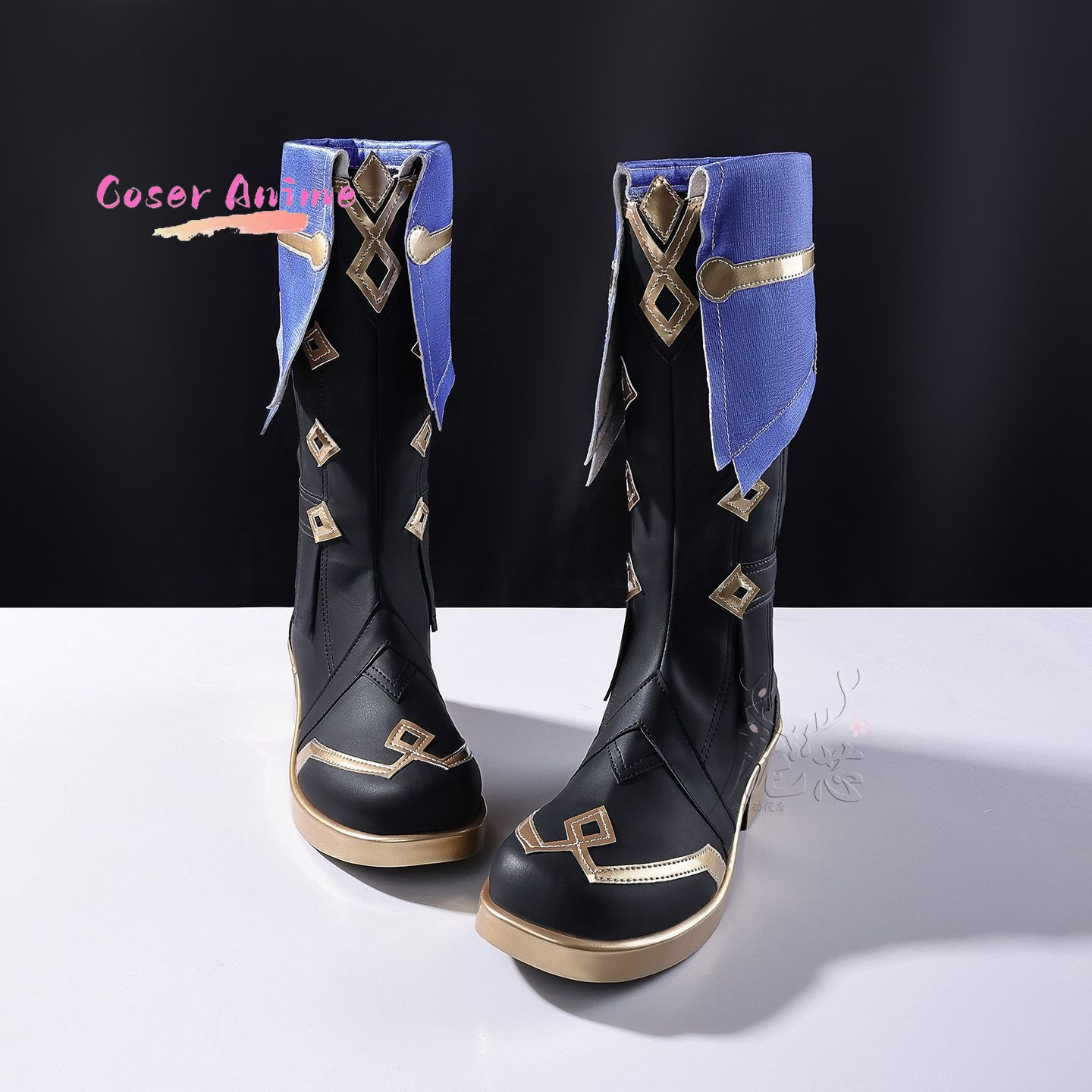 Party Games Kit - Spiel Genshin Impact Mitya Cosplay Schuhe