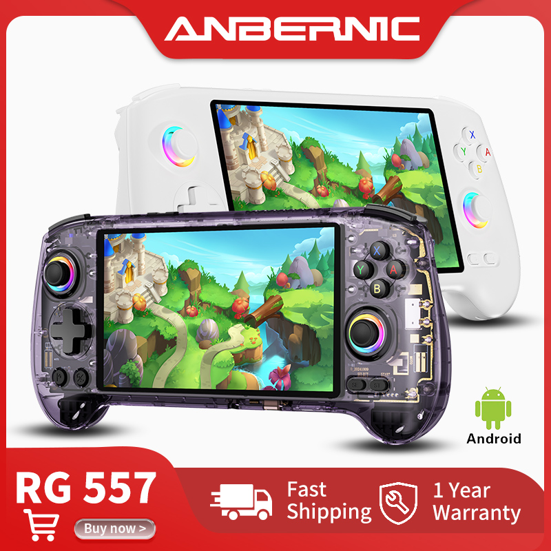 Party Games Android - Anbernic RG557 Handheld-Spielkonsole 5,48'' AMOLED 1920*1080