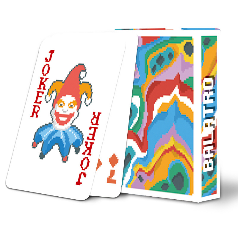 Party Games Classic - Klassisches Balatro Joker Poker-Kartenset Tragbares Spielkarten-Set