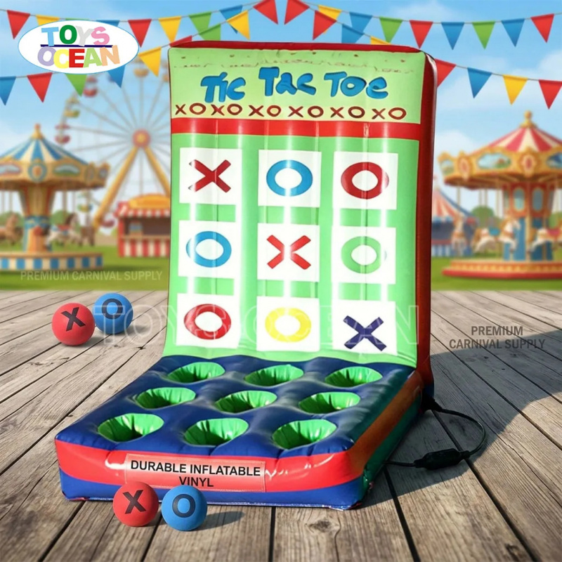 Tic Tac Toe Giant - Aufblasbares Tic Tac Toe Jahrmarktspiel, Riesiges