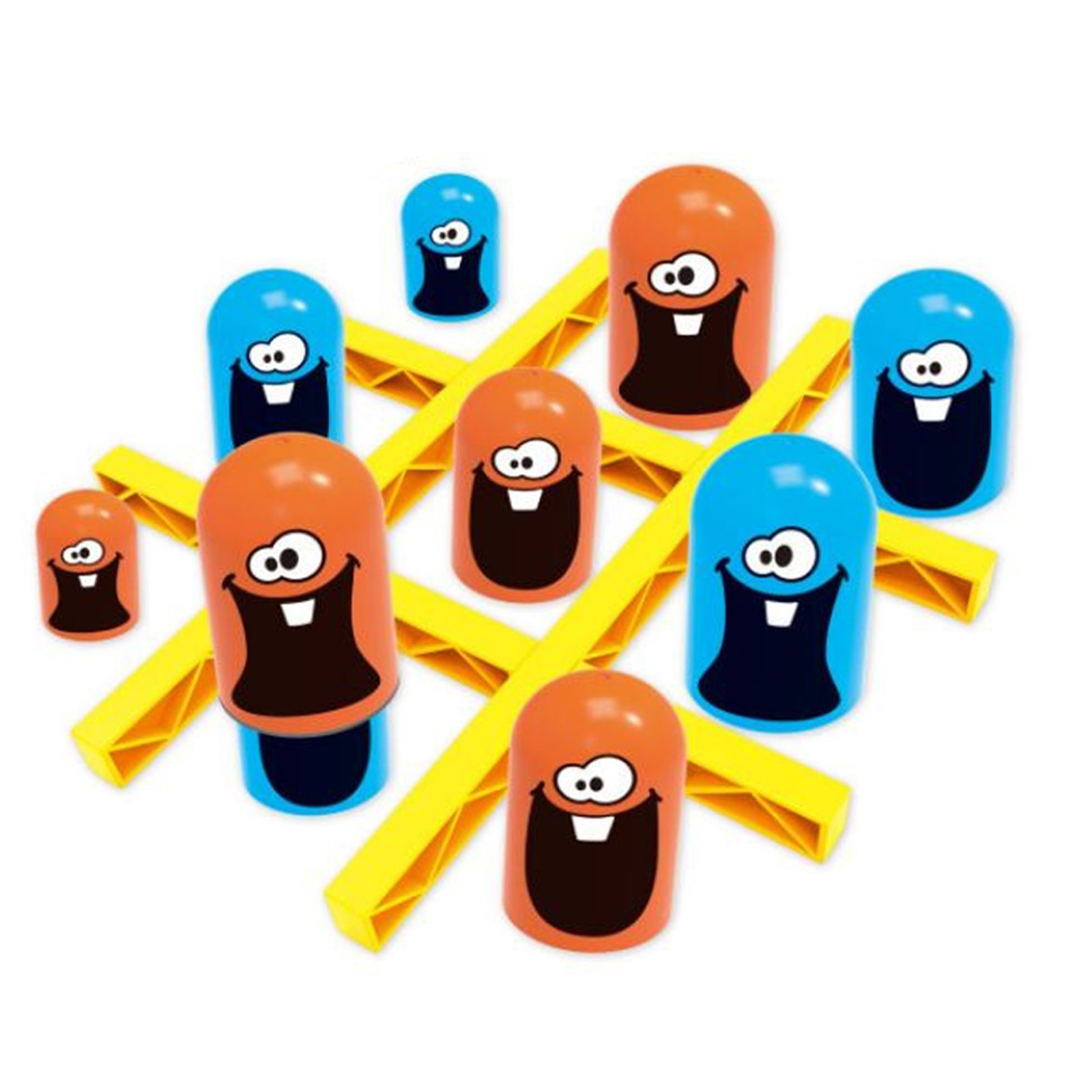 Tic Tac Toe Giant - 2-Spieler Tic Tac Toe Big Eat