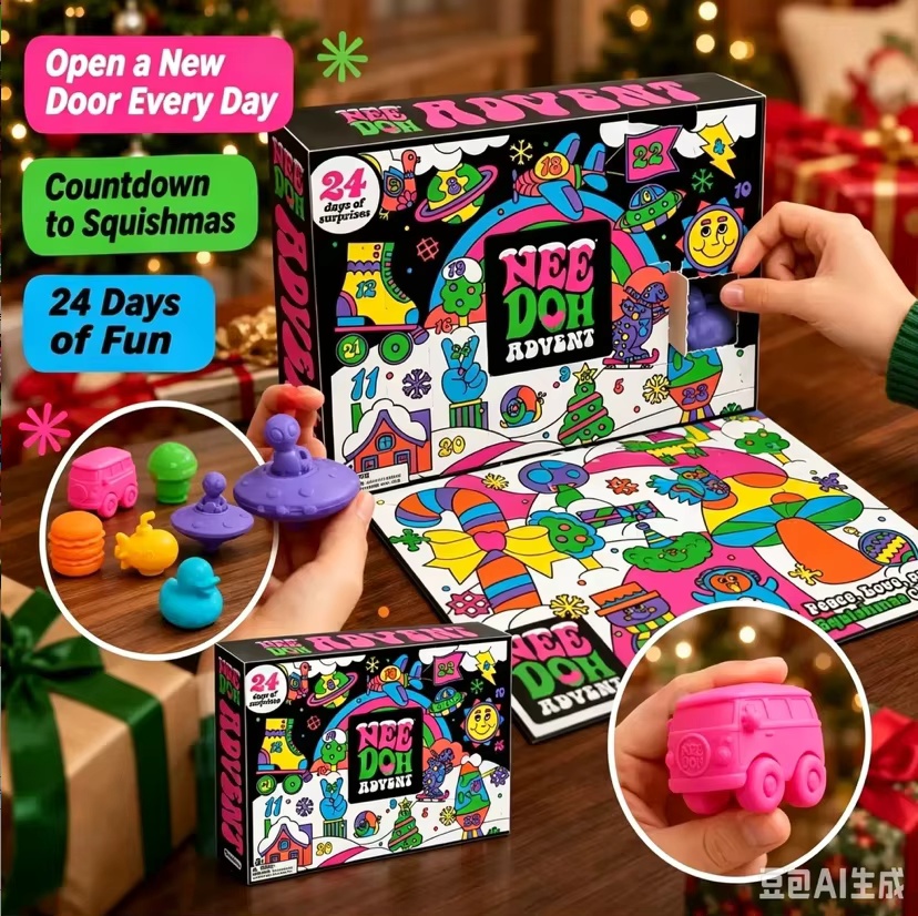 Party Family Games - 2027 Neuer Heißer Needoh Adventskalender Geschenk
