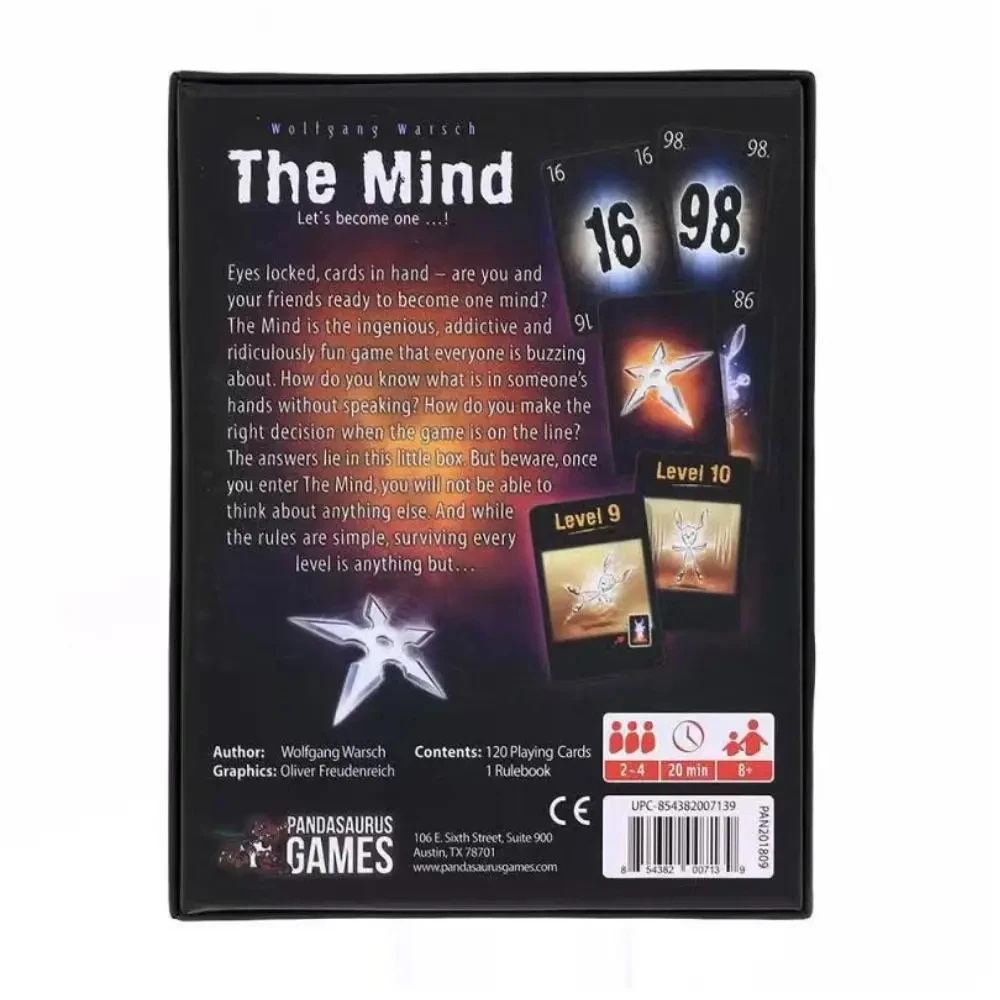 NEU The Mind Kartenspiel Party – Party Games Board Game Bewertung und Preis