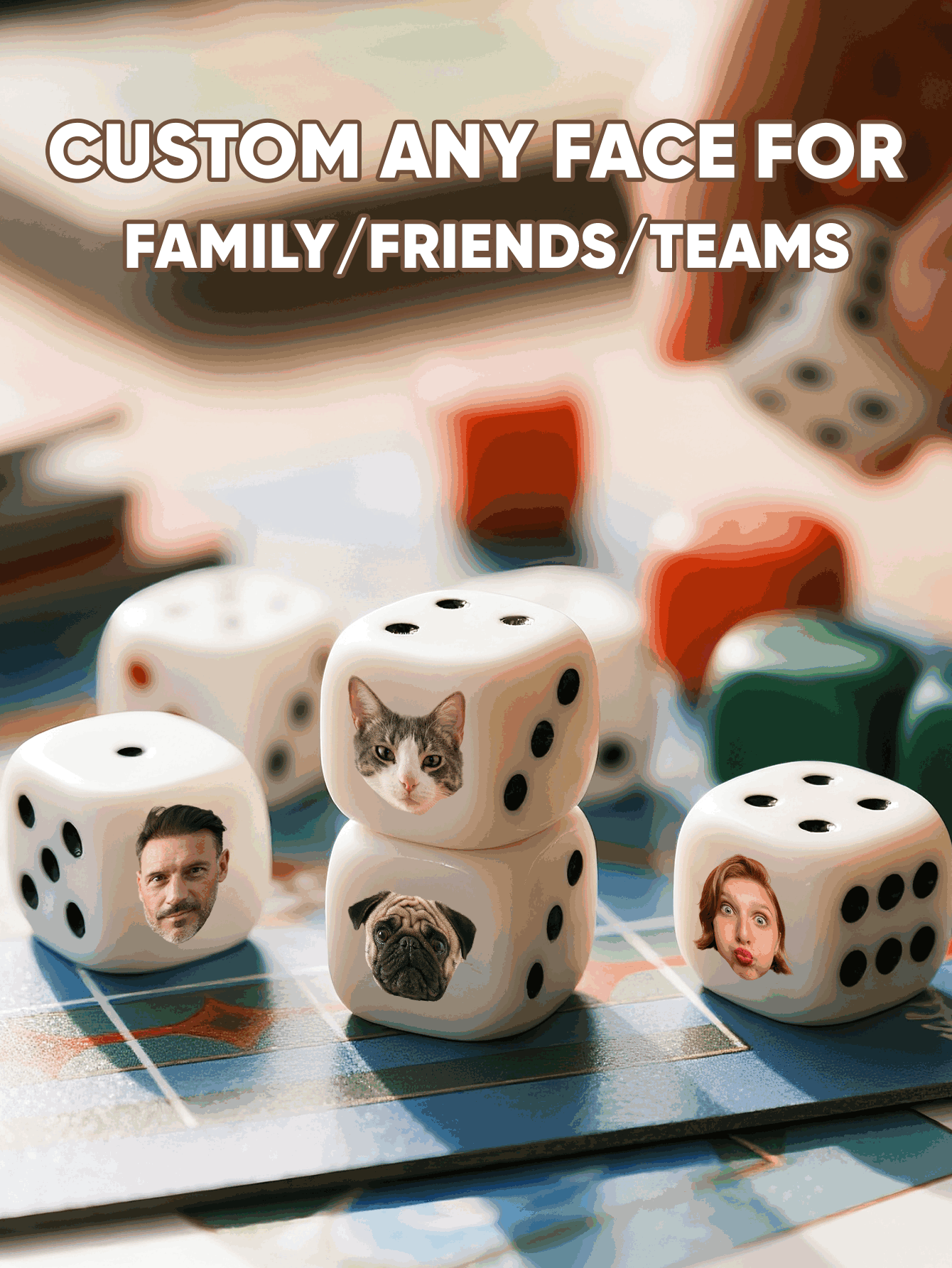 Personalisierte Würfel mit Ges – Party Family Games Bewertung und Preis