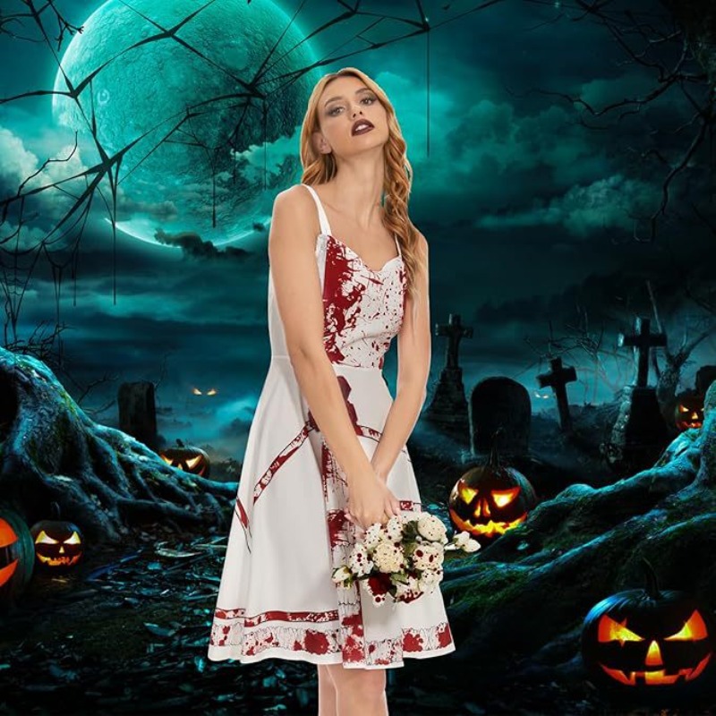 Halloween-Geisterkostüm Blutig – Zombie Party Games Bewertung und Preis