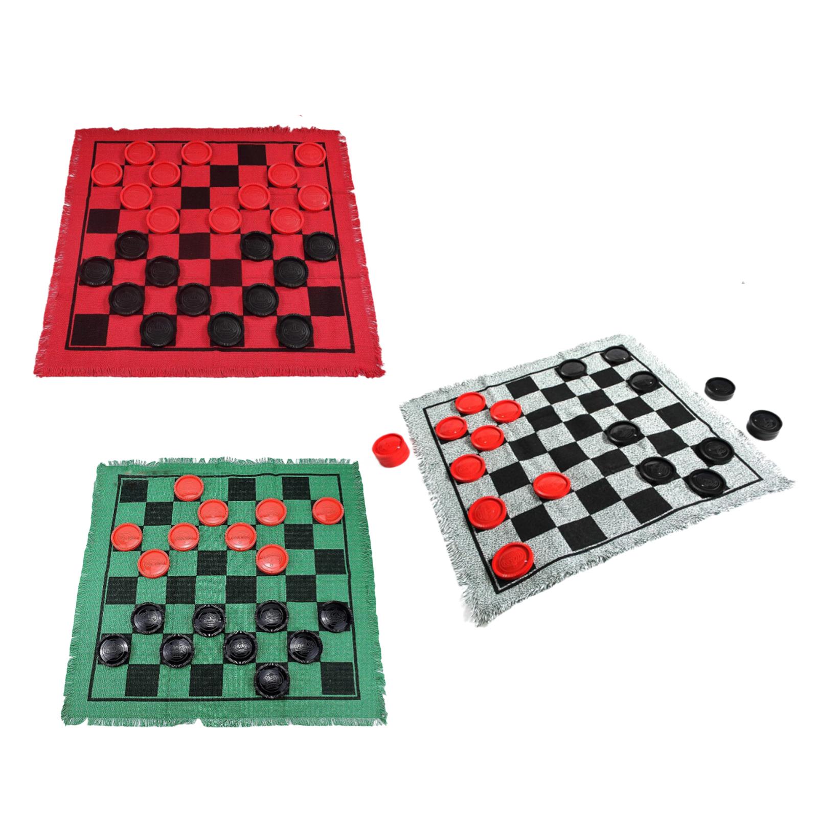 Giant Checkers Brettspielset,  – Tic Tac Toe Giant Bewertung und Preis