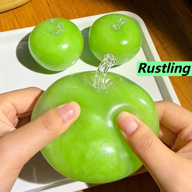 Grüner Apfel Slushie Squishy F – Party Games Shop Bewertung und Preis