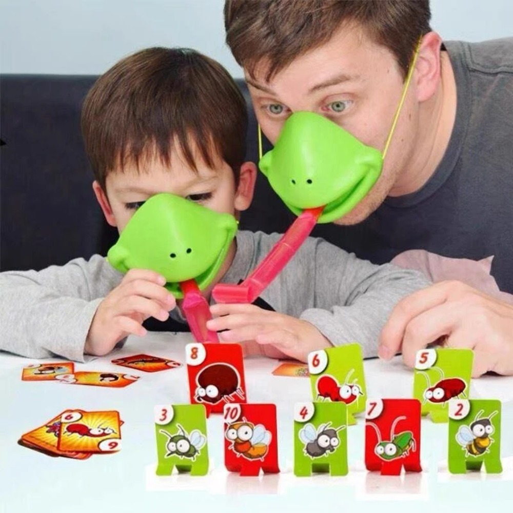 Frosch- und Eidechsen-Maske mi – Party Family Games Bewertung und Preis