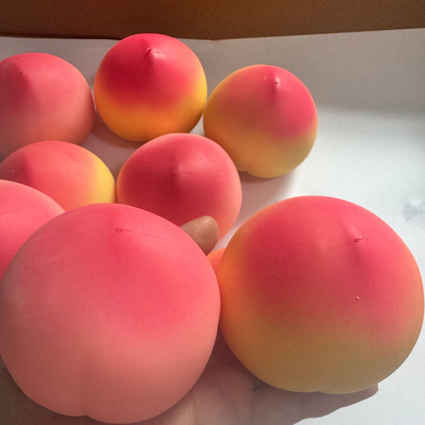 Knuspriges Pfirsich-Frucht-Squ – Party Games Shop Bewertung und Preis
