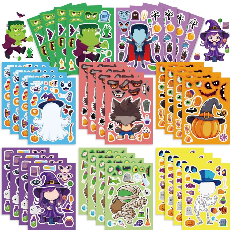 Halloween Party Spiele Aufkleb – Zombie Party Games Bewertung und Preis