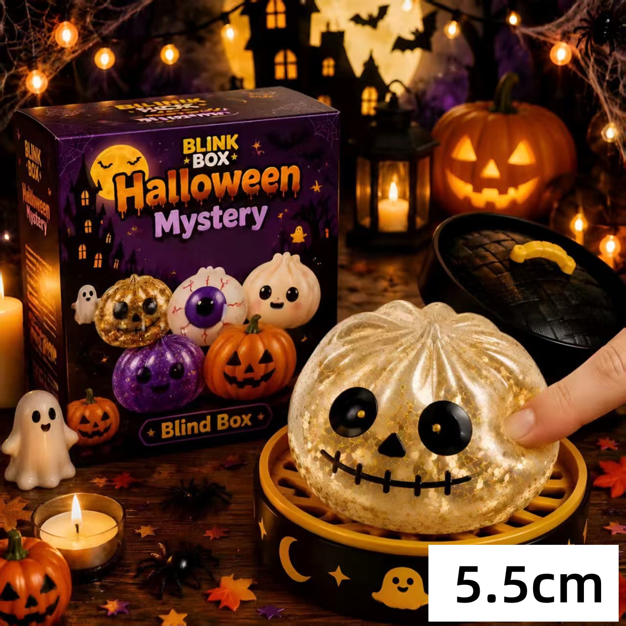 Heißer 5,5cm Halloween-Geist Q – Party Games Shop Bewertung und Preis
