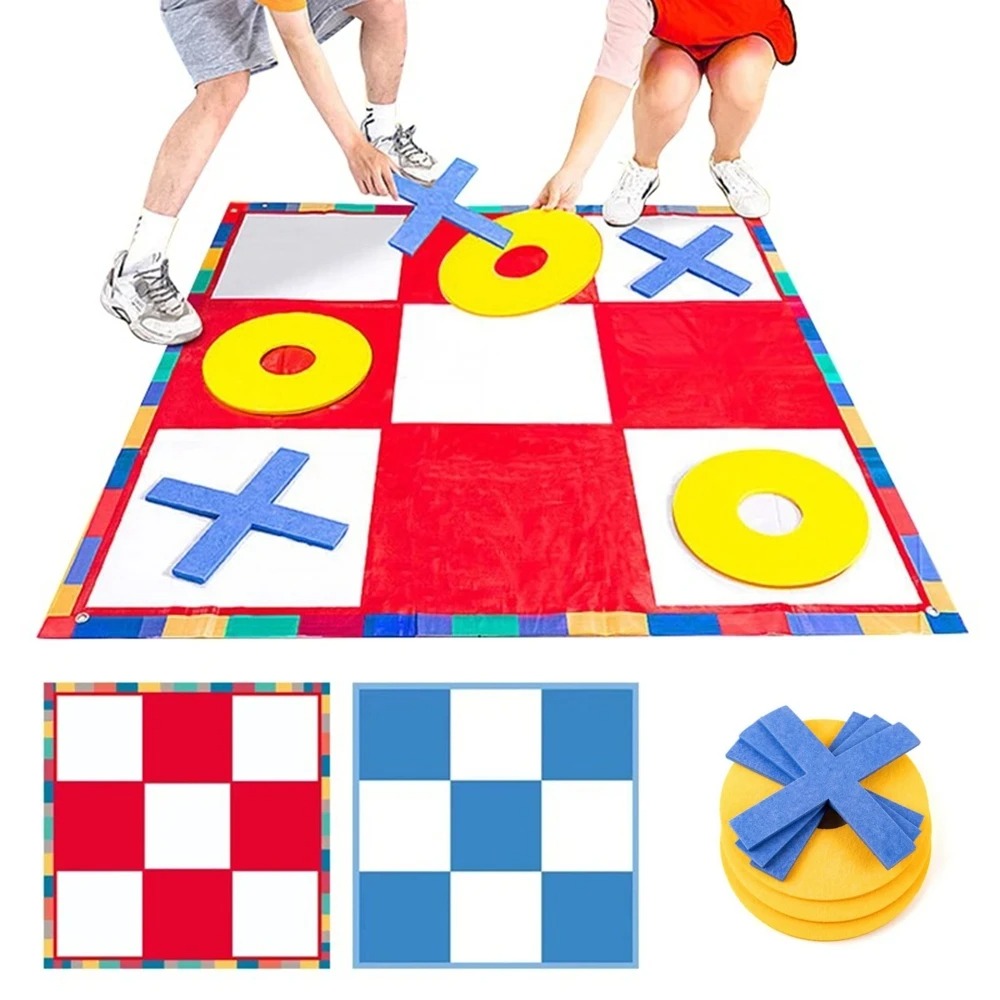 Riesiges Tic Tac Toe Spielmatt – Tic Tac Toe Giant Bewertung und Preis