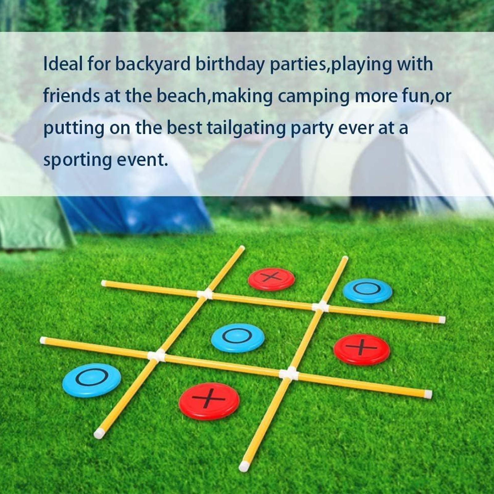 Bohnenwurfspiel, Outdoor-Rasen – Tic Tac Toe Giant Bewertung und Preis
