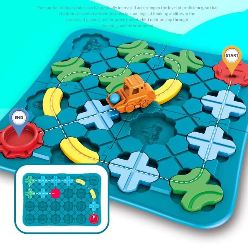 Road Maze Montessori Logic Roa – Party Games Board Game Bewertung und Preis