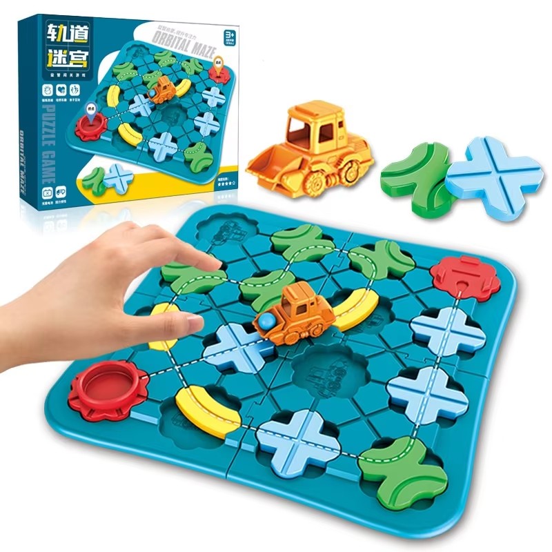 Road Maze Montessori Logic Roa – Party Games Board Game Bewertung und Preis