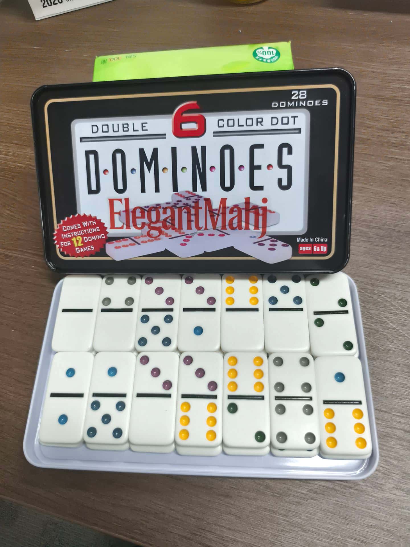 ElegantMahj Doppel-Sechs Domin – Party Family Games Bewertung und Preis